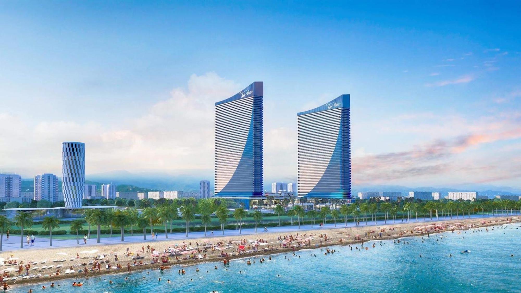 Orbi City Luxury Towers Aparthotel Batumi Exterior photo